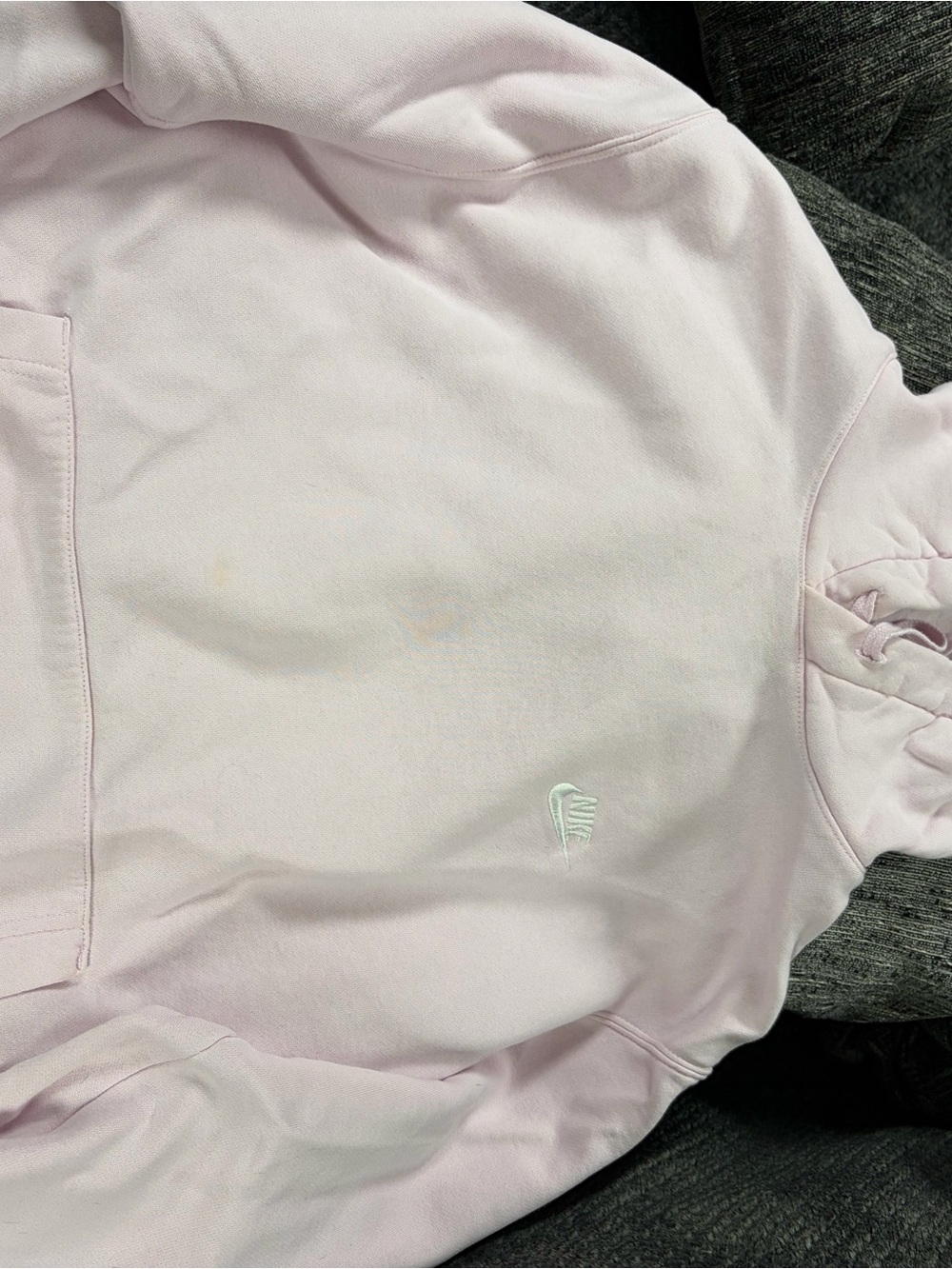 Nike Women's Pale Pink hoodie Sweatshirt